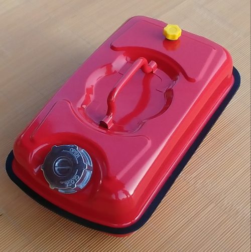 מיכל דלק מתכתי אדום – 5 ליטר